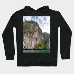 Beautiful Cliff, Ocean, Beach Hoodie